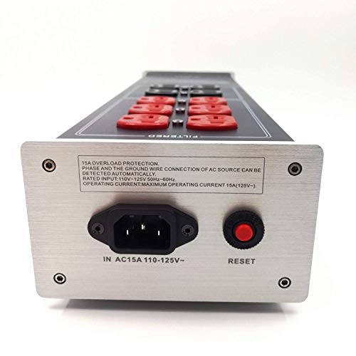 Waudio W-3900 Ac Noise Power Filter With Audiophile Power Cable #TOP3