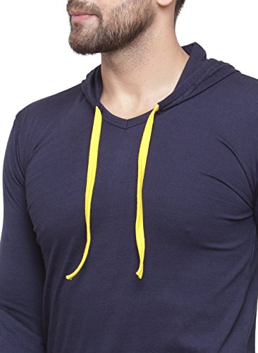 Image of Ben Martin Full Sleeve Men's Cotton Hooded Regular Fit T-Shirt