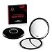 Rejuvenate Care - Compact Mirror 10X Magnifying Makeup Mirror Perfect for Travel Purse 2 Sided With 10X Magnifying Mirror 1X True Mirror