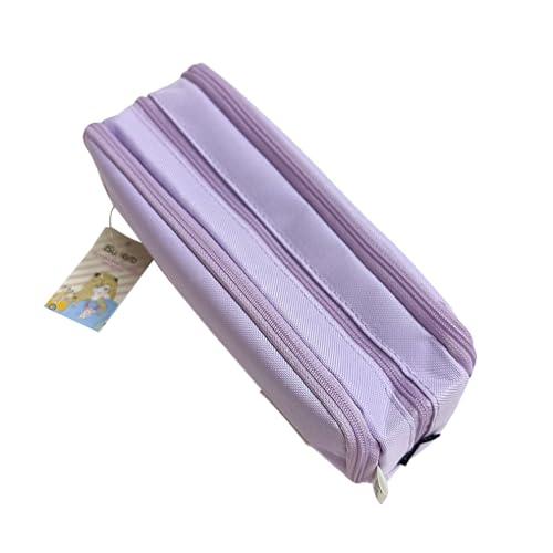 Image of iSuperb Large Pencil Case 10 Compartments Pencil Pouch Big Capacity Pencil Bag Oxford Stationery Storage Pen Bag Cosmetic Makeup Pouch for Women