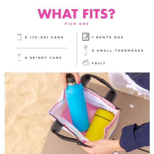 SCOUT Eloise Lunch Bag - Lightweight Insulated Soft Lunch Box, Opens Wide, Zips Closed, Interior Pocket, for Women, Work, Beach, Travel, Pool & Picnic by SCOUT - Image 4