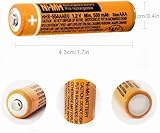 NI-MH AAA Rechargeable Battery 2 Pack 1.2V 550mAh AAA Rechargeable Batteries for Panasonic BT Gigaset Cordless Phones - Image 5