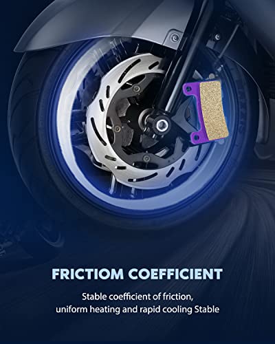 Eccpp Fa379 Fa254 Brake Pads Front And Rear Carbon Fiber Replacement Brake Pads Kits Fit For 2006-2009 Suzuki,2008-2009 2011-2012 Suzuki Hayabusa,2013 Suzuki Hayabusa Gsx1300Ra Abs #TOP3