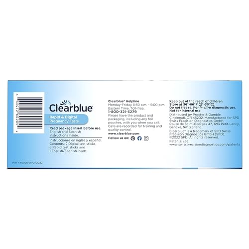 image for Clearblue Pregnancy Test Combo Pack, 10ct - Digital with Smart Countdo