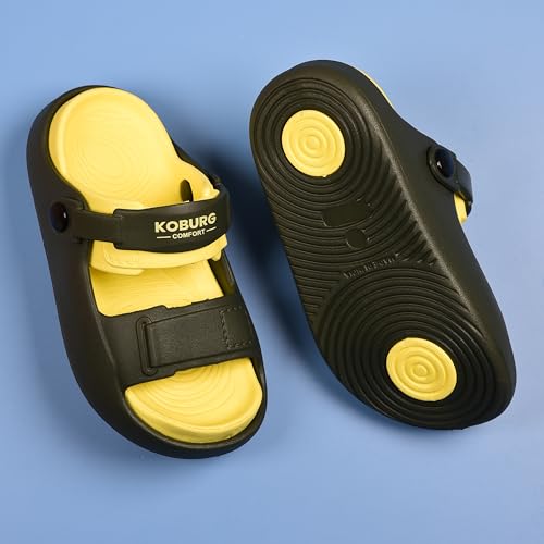 Image of KOBURG Unisex Kids Sandals| Lightweight | EVA Upper & Sole | Flexible & Comfort KS-104
