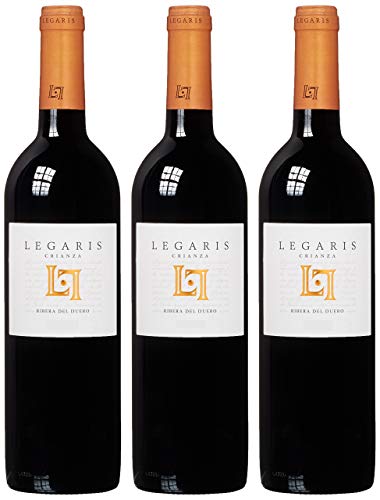 Legaris Crianza - Vino tinto DO Ribera del Duero, Tempranillo - 75cl