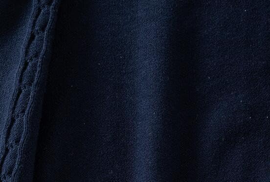 Boys Girls School Uniform Cardigan Sweater Soft Cotton V-Neck Soft Cotton Knit Outerwear - Image 2