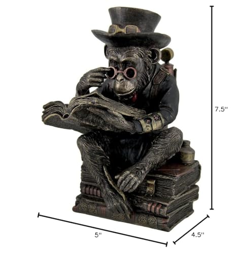 Estatua de Resina Ciencia Ficción Steampunk 7.5 in miniatura 2