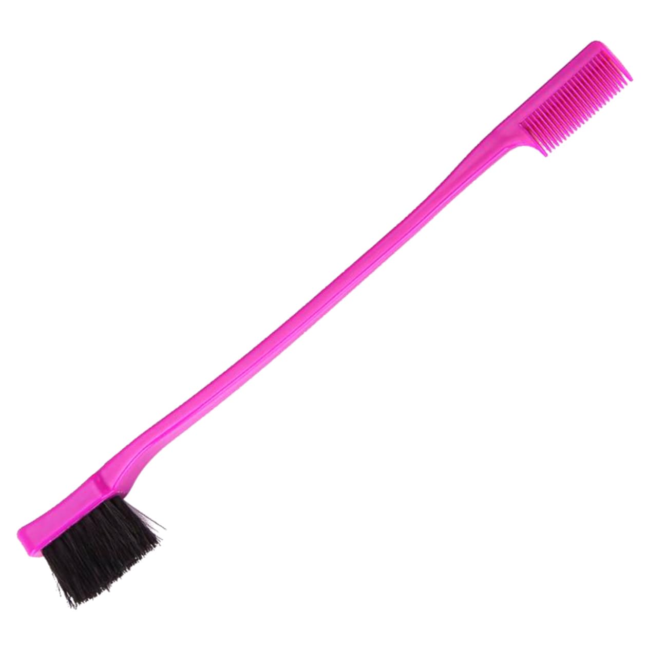 FOMIYES Rosy Eyebrow Brush Comb 3pc Set Gentle for Women Girls Smooth Polished Edges