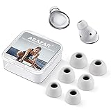 Memory Foam Tips for Samsung Galaxy Buds Pro, No Silicone Eartips Pain, Anti-Slip Replacement Ear Tips, Fit in The Charging Case, Reducing Noise Earbuds, 3 Pairs (Assorted Sizes S/M/L, Gray)