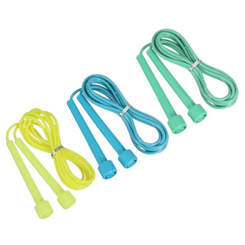 Corde à sauter en PVC réglable PATIKIL sans enchevêtrement pour fitness à la maison