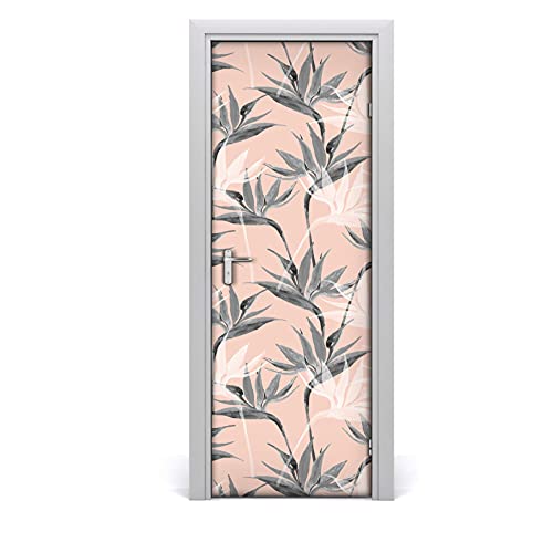 Autocollant de porte Magic-Stick 85x200cm oiseau girly