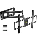 FORGING MOUNT Long Arm Full Motion TV Wall Mount for Most 42-100" TVs Holds 176 lbs, 41.75" Long Extension Corner TV Mount Heavy Duty Swivel/Tilt, Max VESA 800x600mm, Filts16”,18”,24” Studs