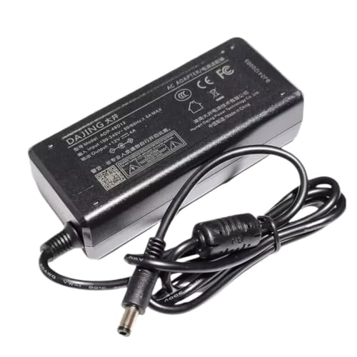 Cargador 12V 4A ADP-48D12 adaptador de corriente 48W con cable AU para televisor y pantalla LCD 4