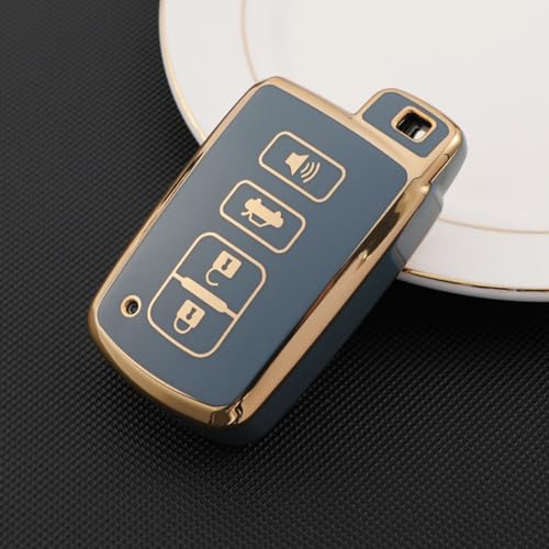 Funda para llave Toyota mando de 4 botones en TPU para gama Avalon y Camry 3