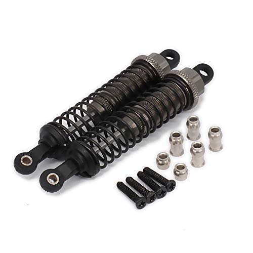 Rc Adjustable Shocks Absorber Springs Set Upgrade Parts 283004 80Mm 1/16 Buggy Truck Off-Road Hpi Hsp Traxxas Losi Axial Tamiya Redcat Car #TOP2