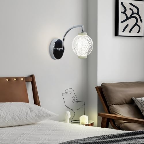 Lámpara de pared de metal cromado G9 para pasillo interior 6