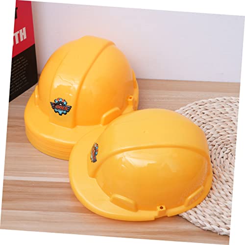 Toyvian 18 Pçs Crianças Construção Capacete Criança Capacete Para Acessórios De Capacete Crianças Br