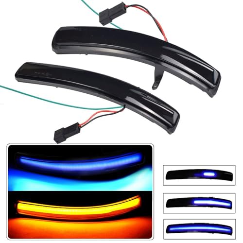 Clignotants dynamiques Ford Explorer feux rétroviseur LED bleu