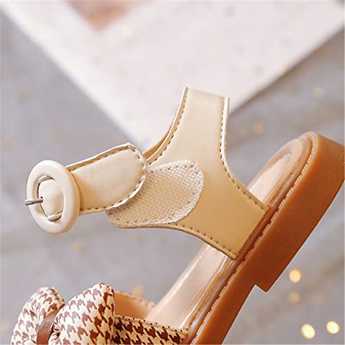 Toddler Kids Girl Open-Toe Casual Beach Sandal Outdoor Bowknot Party Dress Soft Sole Classic Water Shoes4