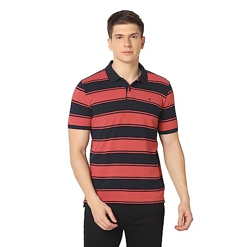 Image of Blackberrys Men's Striped Slim Fit T-Shirt