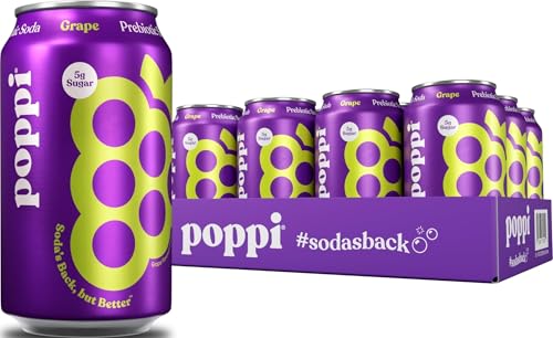 Poppi Grape Prebiotic Soda