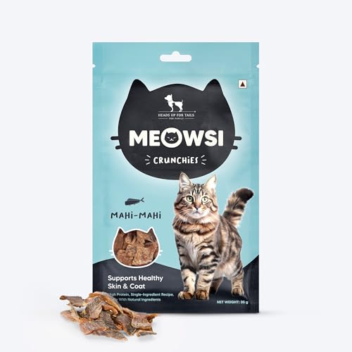 Image of Heads Up For Tails Sara's Cat Treats - Mahi Mahi Fish Bits - 35 g