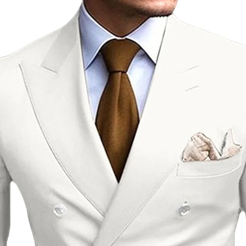 Stylish Solid Blazers for Men Business Casual Polka Dot Suit Jacket Banquet Versatile Slim Fit Sport Coat2
