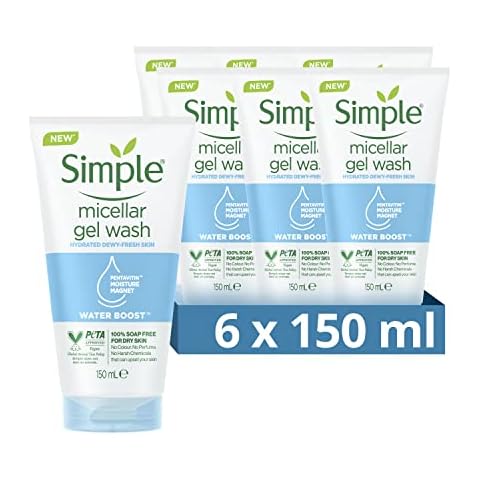 Simple Water Boost Micellar Facial Gel Wash 150ml Cover