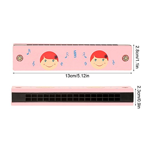 16 gaten houten muziekinstrument speelgoed baby kinderen educatieve mondharmonica zacht hout muziekinstrumenten… - Image 6