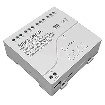 4 Channel Smart WiFi RF Bluetooth Wireless Dry Contact Relay Switch Module (Tuya 4CH 5V AC/DC 7-32V)