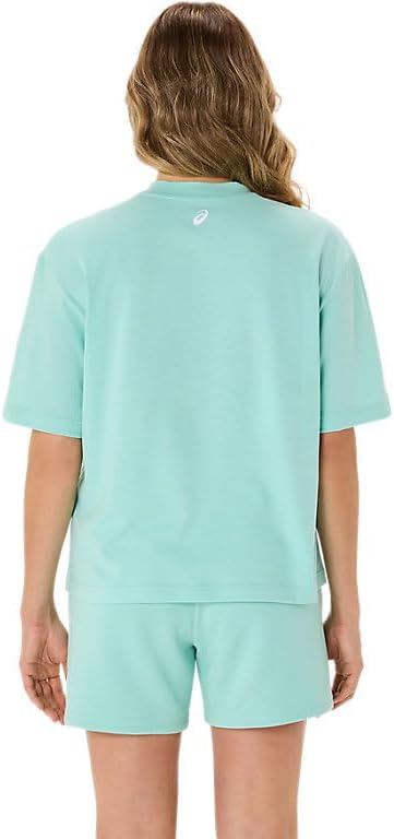ASICS Women's TRAINING CORE SPIRAL GRAPHIC RELAXED TEE Apparel