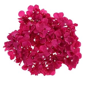ifundom 6 Stuks Zijden Doek Decoraties Gesimuleerde Boeket Bloem Hortensia Zijde Boeket Bloemen Benodigdheden Paars Decor Hortensia Nep Bloemstuk Bloemenboeket Kunstbloem