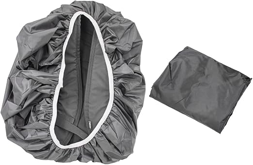 Capa De Chuva Para Mochila Impermeável Motoboy Viagem Mala Com Elástico Tam. Unico Comprimento 58cm CORES SORTIDAS