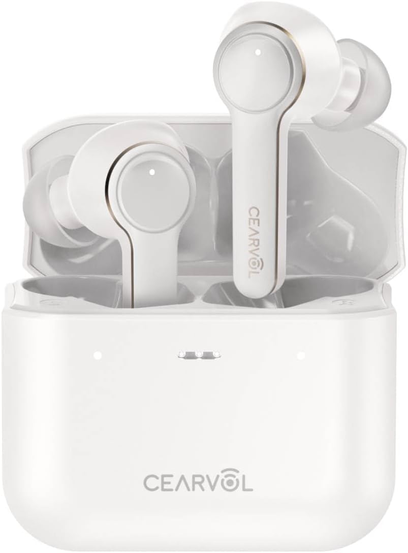 Diamond X1 Amplificateur sonore Bluetooth rechargeables avec contrôle par app pour iOS/Android réduction du bruit, blanc