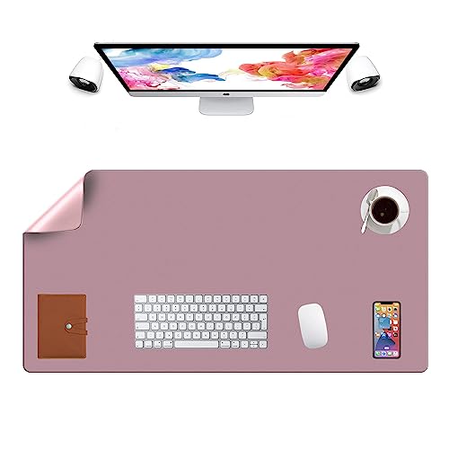 Tapis de souris LL-COEUR hydrorésistant rose violet pour éviter les taches sur le bureau