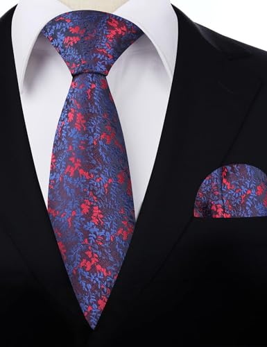 Image of Alizeal Mens 3.15'' Light Color Rustic Tie Handkerchief