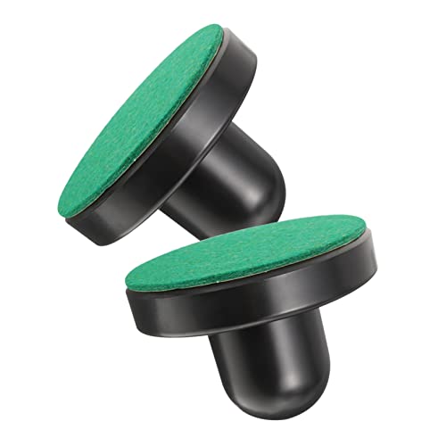 SUPVOX 1 Set of Air Hockey Pushers Replacement Paddles for Table Top Hockey and Girls Hockey Table Toys 76mm Plastic Pusher Handle