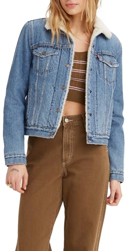 Levi's Original Sherpa Trucker, Chaqueta Mujer, Weekend Want, XS