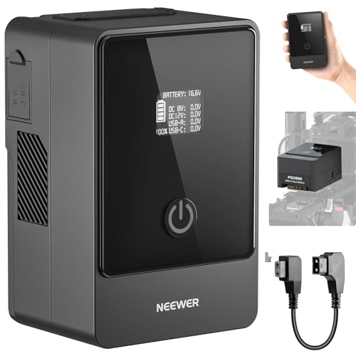 Mini Batería V Montaje 6800 mAh para Cámara de Fotos y Video