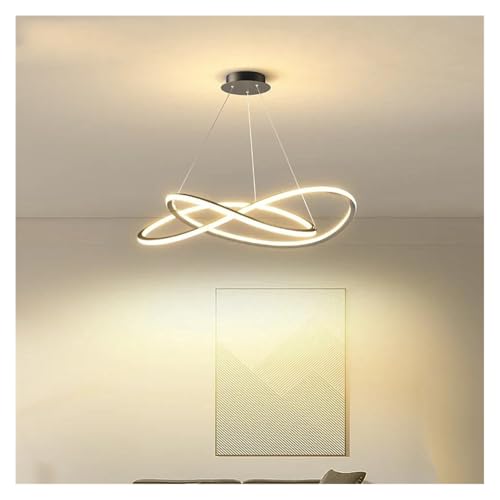Suspension de restaurant nordique lustre table à manger blanc dimmable - 2