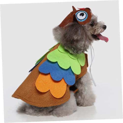 Disfraz de Búho para Perro Tamaño Mediano miniatura 4