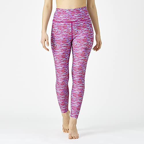 Speedo(スピード) フィットネス水着 Breaks Across GP HW Leggings ブレイクスアクロスグラフィックハイウエストレギンス レディース SFW82272 マジェンタ L