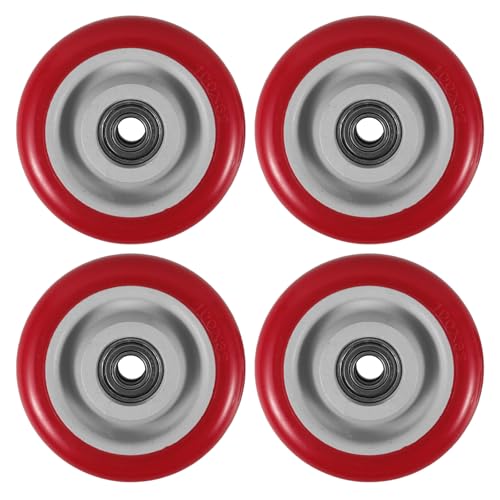 Roues d'établi en polyuréthane Mipcase pour stopper les blocages de charge