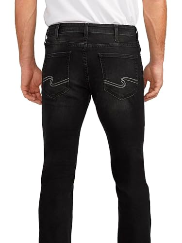 Image of Silver Jeans Co. Mens Jace Slim Fit Bootcut Jeans