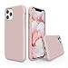 SURPHY Silicone Case Compatible with iPhone 11 Pro Max Case 6.5 inch, Liquid Silicone Full Body Thickening Design Phone Case (with Microfiber Lining) for iPhone 11 Pro Max 6.5 2019, Pink
