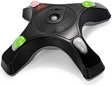 Camco RV EZ Level | Assists You In Leveling RVs, Campers or Trailers | Levels Both Axis Simultaneously | Illuminated Indicators Ensure Easy Visibility | Black, (25505)