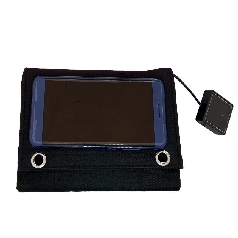 Pannello Solare Pannello Solare Monocristallino da 25 W Pacchetto Pieghevole Solare Pannello Solare Portatile Ricarica Esterna for Telefono Cellulare Escursionismo