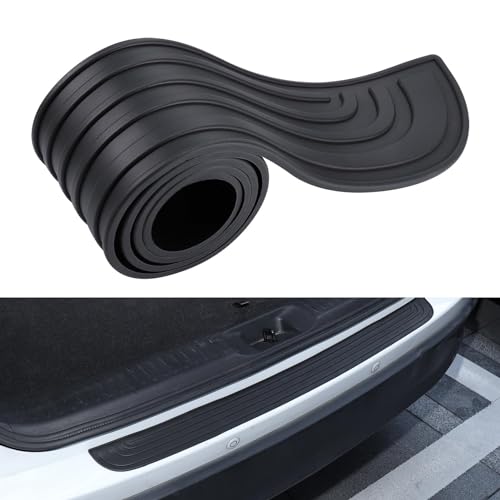 XILUOWUDI Protector Parachoques Trasero de Goma para Toyota Auris II Touring Sport 2012-2018, Protector de Umbral de Puerta de Coche, Protectores de Borde de Carga para Coche,A-104cmx9cm