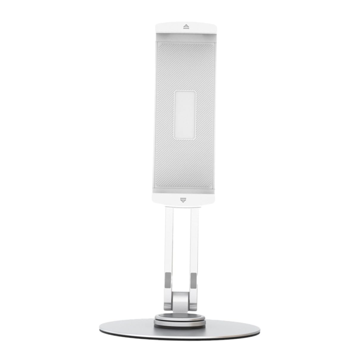 Didiseaon Support Tablette Pliable Alliage Aluminium Stable et Réglable Support Bureau Abs et Silicone Angle Ajustable pour Tablette Tactile Mains pour Vidéo et Appel
